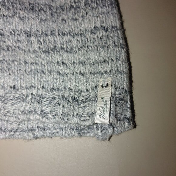 Woolrich Sweater XL Women's Quarter Zip Tanglewood Grey - Picture 6 of 7